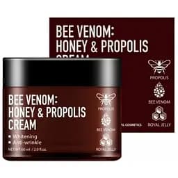 Крем для обличчя Fortheskin Bee Venom Honey&Propolis Cream з бджолиною отрутою, медом та прополісом, 60 мл