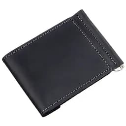 Шкіряний затиск для купюр GRANDE PELLE 8х11х1 см acs0015761 - мініатюра 2