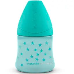 Бутылочка для кормления Suavinex Basics, 150 мл, зеленый, 2 шт. (307605/1)