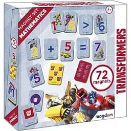 Набір магнітів Magdum Трансформери Математика МЕ 5031-42