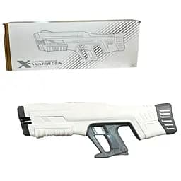 Водяний пістолет Electric Watergun на акумуляторі сірий, M2017