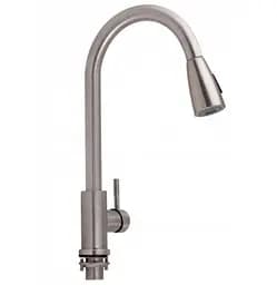 Смеситель для кухни с выдвижным изливом Lidz (NKS) 12 32 015FL-8