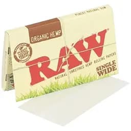 Бумага для самокруток Raw Organic SW Double Window Hemp
