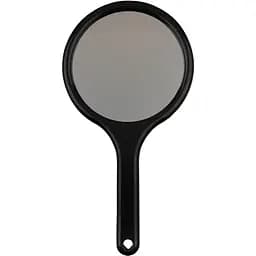 Дзеркало двостороннє Titania в рамці з ручкою 28.5х14.5 см чорне (1560 L черн)