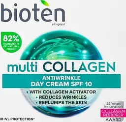 Денний крем для обличчя Bioten Multi Collagen Antiwrinkle Day Cream SPF10 з колагеном 50 мл - мініатюра 7