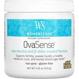 Підтримка жіночого здоров'я Natural Factors Womensense PCOSense 129 г