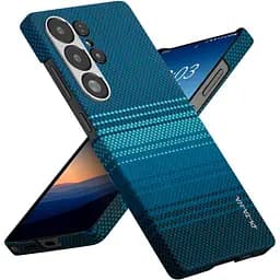 Чохол Pitaka Tactile Woven MagEZ для Samsung Galaxy S25 Ultra Moonrise (KS2502U) [135431] - мініатюра 3