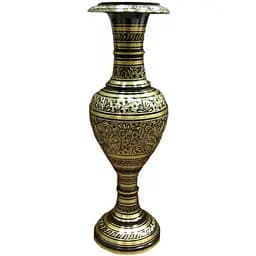 Ваза бронзова чорна 60х17х17 см