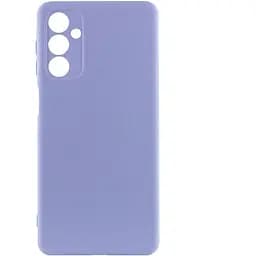 Чохол Silicone Cover Lakshmi Full Camera (A) для Samsung Galaxy M34 5G Бузковий / Dasheen