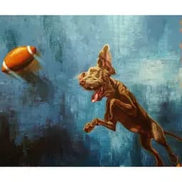 Картина постер на полотні BrushMe Довгий політ