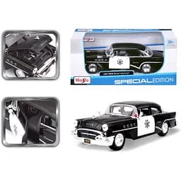 Ігрова автомодель Maisto 1955 Buick Century 1:26 (31295 black) - мініатюра 15