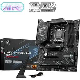 Материнська плата MSI X870 Gaming PLUS WIFI sAM5 X870 4xDDR5 M.2 HDMI WiFi BT ATX - мініатюра 5
