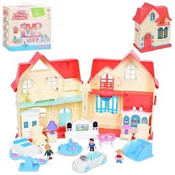 Дитячий ігровий будиночок "Мій улюблений будиночок" Limo Toy WD-932C, меблі, звук, світло