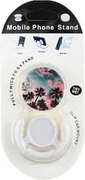 Тримач телефону TOTO Popsocket plastic BNS-C 845 Tree Palm (White)
