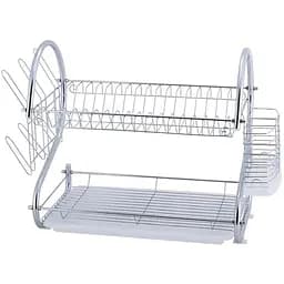 Сушилка для посуды Kamille двухярусная 0764 (KM-0764)