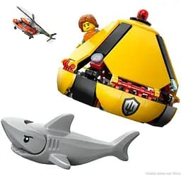 Конструктор LEGO City Гелікоптер берегової охорони 551 деталь (60503) - мініатюра 5