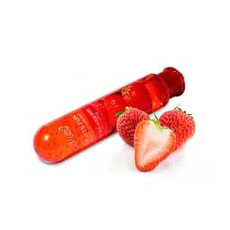 Гель лубрикант увлажняющий съедобный Fruits Fun клубника 80 мл