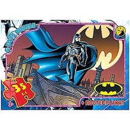 Детский пазл "Бэтмен" G-Toys BAT06 плакат 35 элементов