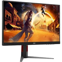 TFT 27" AOC Q27G4ZD, QD-OLED, 280Гц, 0,03мс, 2хHDMI, DP, USB-hub, HAS, Pivot, чорно-червоний - мініатюра 2