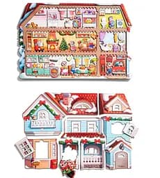 Деревянная развивающая игра "Фигурный пазл Кошачий дом" Ubee ПСД248