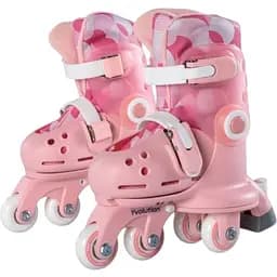 Роликовые коньки YVolution Twista размер 30-34 розовый