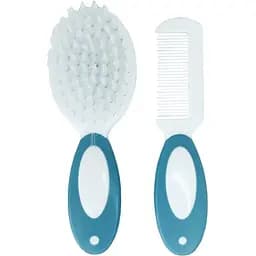 Набор детский MegaZayka: расческа и щетка MGZ-0717 Blue в блистере