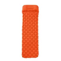 Матрас надувной Lugi из TPU 190х55х3 см с подушкой оранжевый SJ-0084O
