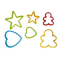 Набір з 6 форм вирубок для пряників та печива, Kitchette 83922 - мініатюра 3