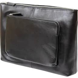 Сумка для ноутбука Grande Pelle Шкіряна чоловіча 11437 Чорна