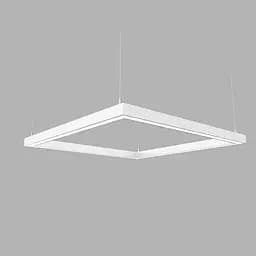 Светодиодный светильник X-LED 80ВТ квадрат белый (440*440*43) LSNK-80w