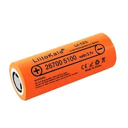 Аккумулятор 26700 LiitoKala 5200mAh 20A Li-ion (Lii-52S)