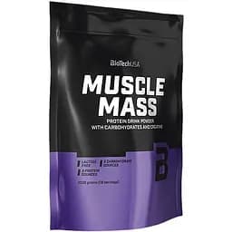 Гейнер BiotechUSA Muscle Mass Полуниця 1 кг