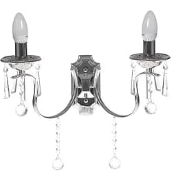 Бра Brille BR-01 313W/2 настенное накладное хрустальное свеча классическое