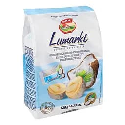 Цукерки вафельні Lumar Lumarki з кокосом 120 г