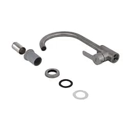 Змішувач для кухні Brinex Pure 015F U-подібний Nickel BRIPUR015FNKL - мініатюра 5