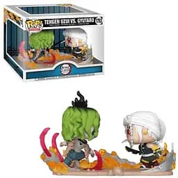 Фигурка Funko Pop Клинок рассекающий демонов Тенген и Гютаро Demon Slayer Tengen vs Gyutaro 10 см DS TG 1753