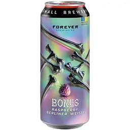 Пиво Forever Bones Berliner Weisse світле пшеничне нефільтроване 4% 0.5 л