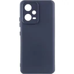 Чохол Silicone Cover Lakshmi Full Camera (A) для Xiaomi Poco X5 5G / Redmi Note 12 5G Синій / Midnight Blue