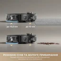 Робот пилосос MOVA MOBIUS 60 Black-EUA - мініатюра 11