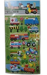 Набір наклейок Offtop Рятувальний транспорт (833661)