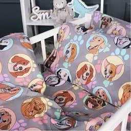 Підковдра MirSon 17-0661 Happy Dogs бязь 110х140 см (2200010256017) - мініатюра 2