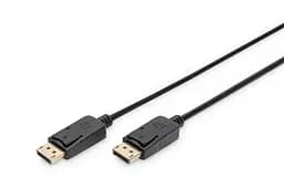 Кабель DisplayPort, тип DP M/M, 2.0 м, цвет черный AK-340100-020-S DIGITUS by ASSMANN