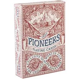 Карти гральні Cartamundi Ellusionist Pioneers Marked (red) (PC_ELPMR)