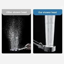 Душова лійка Water Shower Head з фільтром 4 режими струменя, економія води, антикальцієва система - мініатюра 7