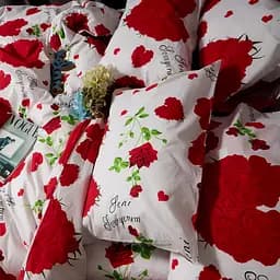 Набір наволочок Moon&Star Бязь Gold Люкс Scarlet Romance 40х60 см 2 шт - мініатюра 4