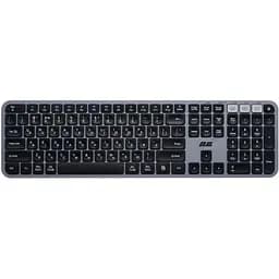 Клавіатура бездротова 2E KS240 WL BT Gray (2E-KS240WG_UA)