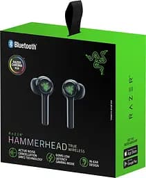 Навушники бездротові Razer hammerhead True Wireless 2021 (RZ12-03820100-R3G1) ігрові - мініатюра 5