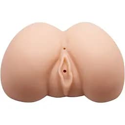 Мастурбатор Вагина и анус с двойной вибрацией Crazy Bull-Judy Vibrating, BM-009095Z-1, Телесный