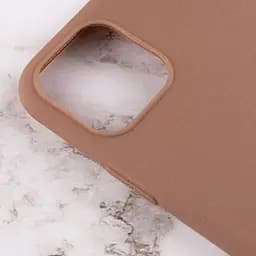 Силіконовий чохол Candy для Apple iPhone 14 Plus (6.7) Коричневий - мініатюра 3