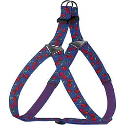 Шлея для собак BronzeDog Urban Fruits Вишні M 45-56 см